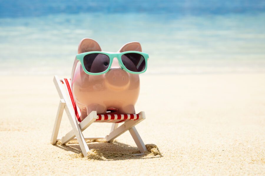 Vacation Loans piggybank