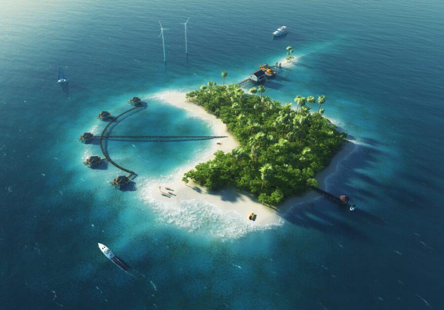 private stunning islands